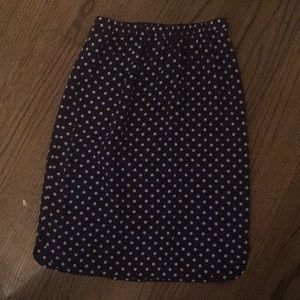 Madewell silk skirt size xs